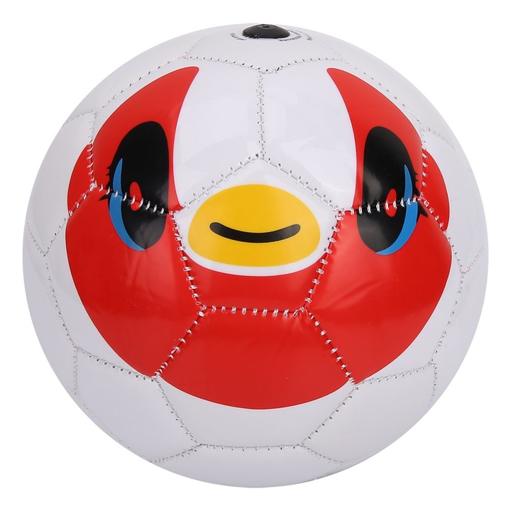 Jormftte gyermek futballlabda, PVC, fehér, 102g
