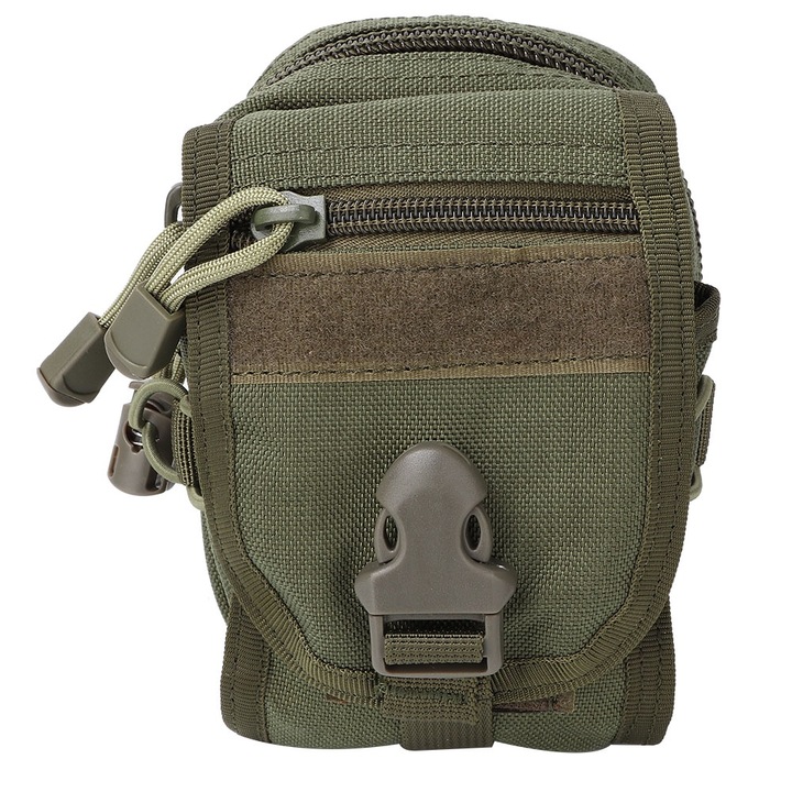 Jormftte sporttáska, többfunkciós, hordozható, zöld, 16x12x6cm