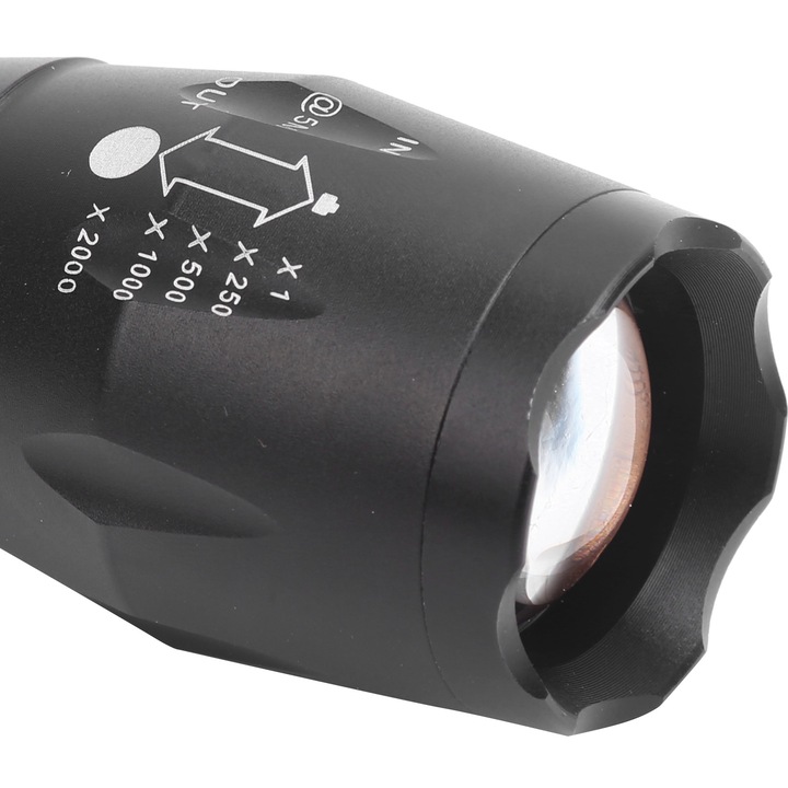 Jormftte 5W LED инфрачервен фенер 850NM, 13.6-15.8 см, водоустойчив, за нощно виждане