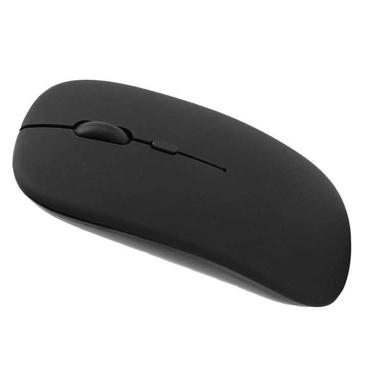 Мишка, Mmgoqqt, Безжична, Bluetooth 5.0, черна, 800/1200/1600 DPI