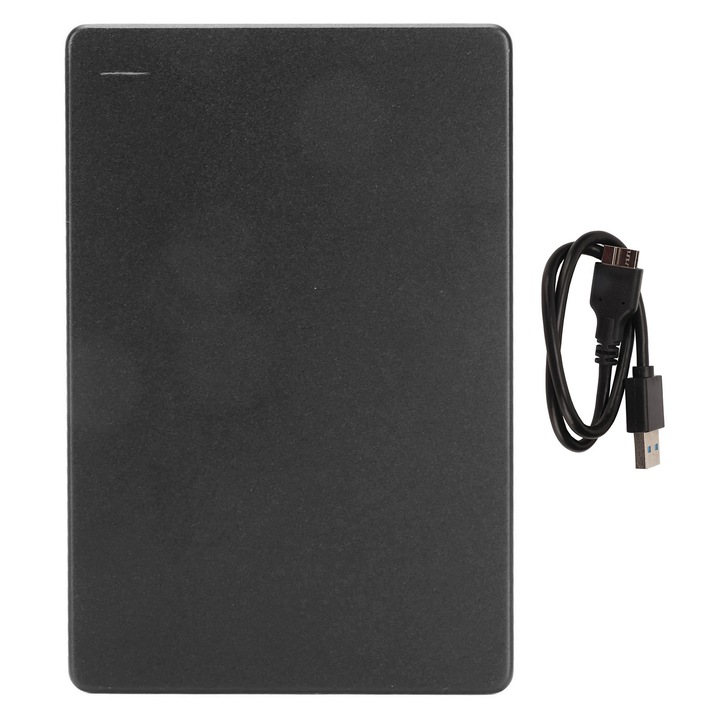 Хард диск, 2.5in, Fokelyi, Външен, 1TB, USB 3.0, алуминий, черен