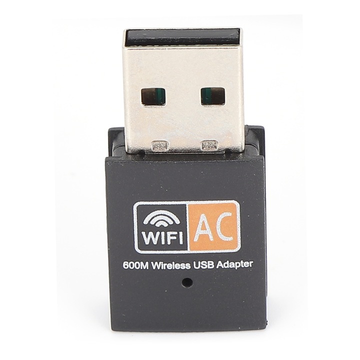 USB WiFi адаптер 2.4G/5G, Mmgoqqt, 1267 Mbps, за лаптоп/настолни компютри, малък размер