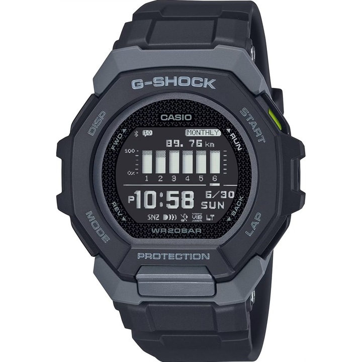 Férfi karóra Casio G-Shock GBD-300-1ER G-SQUAD Bluetooth