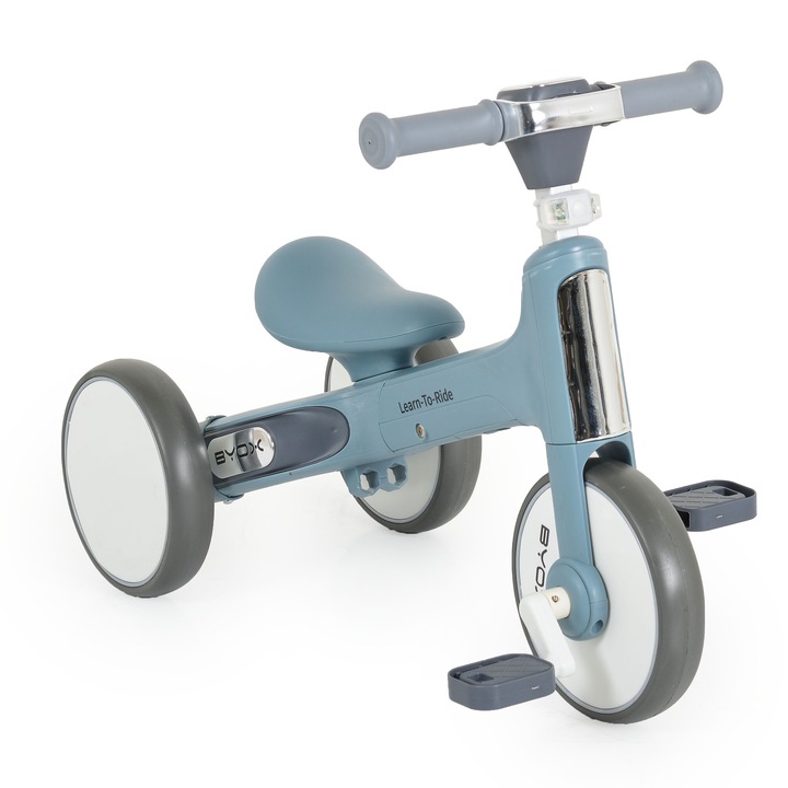 Мини баланс велосипед Byox, Learn to Ride, син