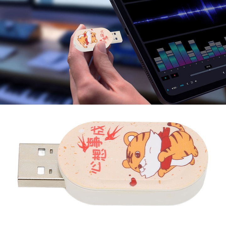 Комплект USB памет 32GB, Longziming, анимационен дизайн, защита от електромагнитни смущения, USB 2.0