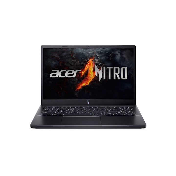 Acer Nitro V / 15 "6" FHD 1920 x 1080 IPS LED 144Hz / AMD Ryzen™ 5 7535HS 6 Core / 16GB DDR5 RAM / 512GB PCIe SSD NVMe SSD / NVIDIA® GeForce® RTX™ 4050 6GB GDDR6 - ANV15-41-R9V5 - Fekete, Magyar billentyűzet