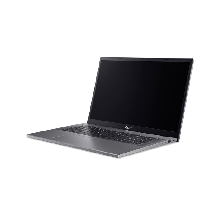Acer Aspire 3 / 17.3" HD+ 1600 x 900 LED / Intel® Processor N100 Quad Core / 8GB LPDDR5 RAM / 512GB PCIe NVMe SSD / Intel® UHD Graphics - A317-55P-C63E - Szürke, Magyar billentyűzet