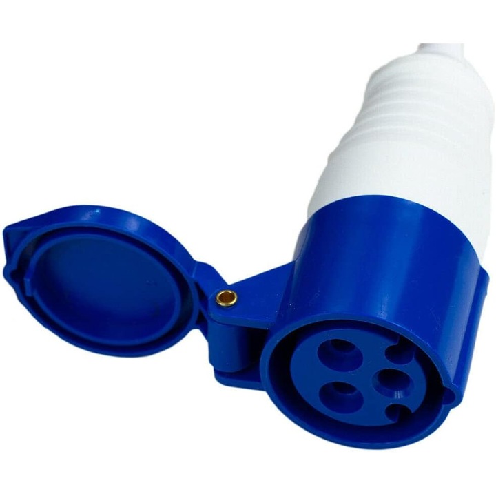 Adaptor cu stecher, prelungitor cablu de alimentare CEE pentru rulote si autorulote