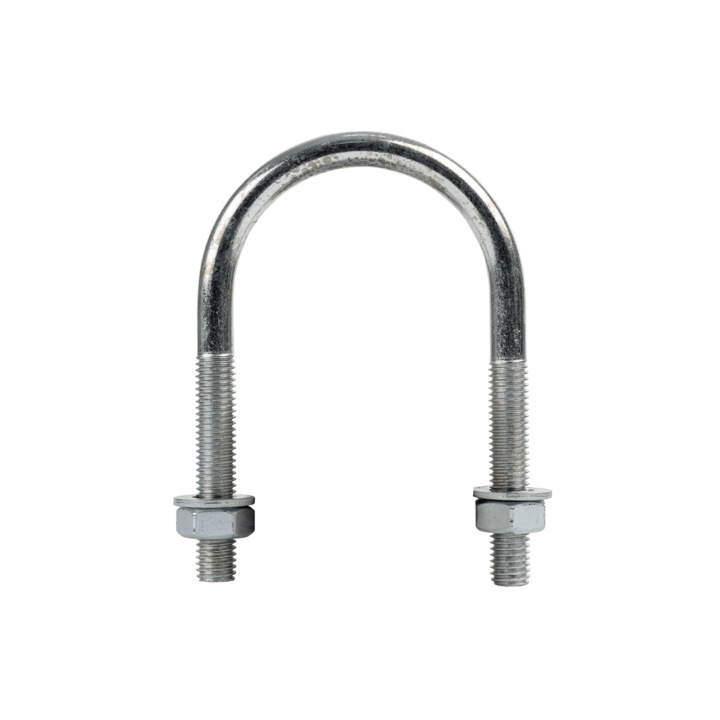 Clema Rotunda M10, Cu Piulite Si Saibe 61/110