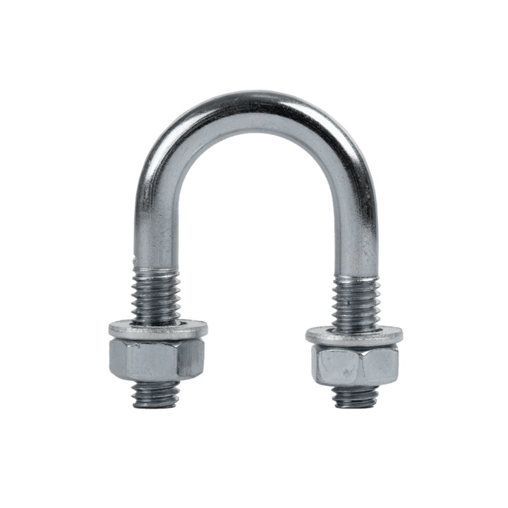 Surub Colier Tip U, Cu Piulite Si Saibe, M6 X 18 (3/8")