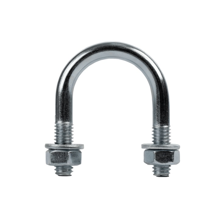 Surub Colier Tip U, Cu Piulite Si Saibe, M6 X 23 (1/2")