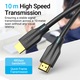 Кабел HDMI 2.1 мъжки към мъжки, VENTION, 8K@60Hz, PVC, Черен, 1m