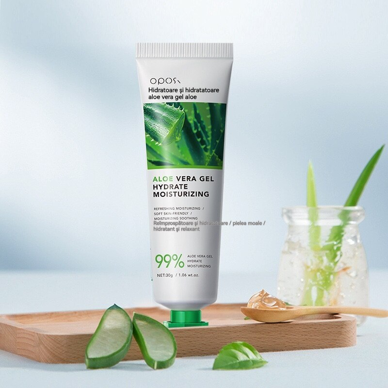 Aloe Vera gl 30 ml, hidratl arcra s testre, 99% organikus, szraz  brre, legsre, aknra, nyugtat s hidratl - eMAG.hu