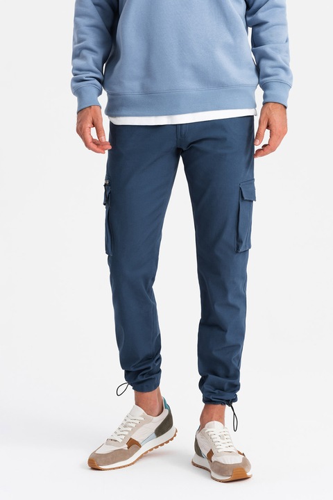 OMBRE, Прав карго панталон, Петролно синьо