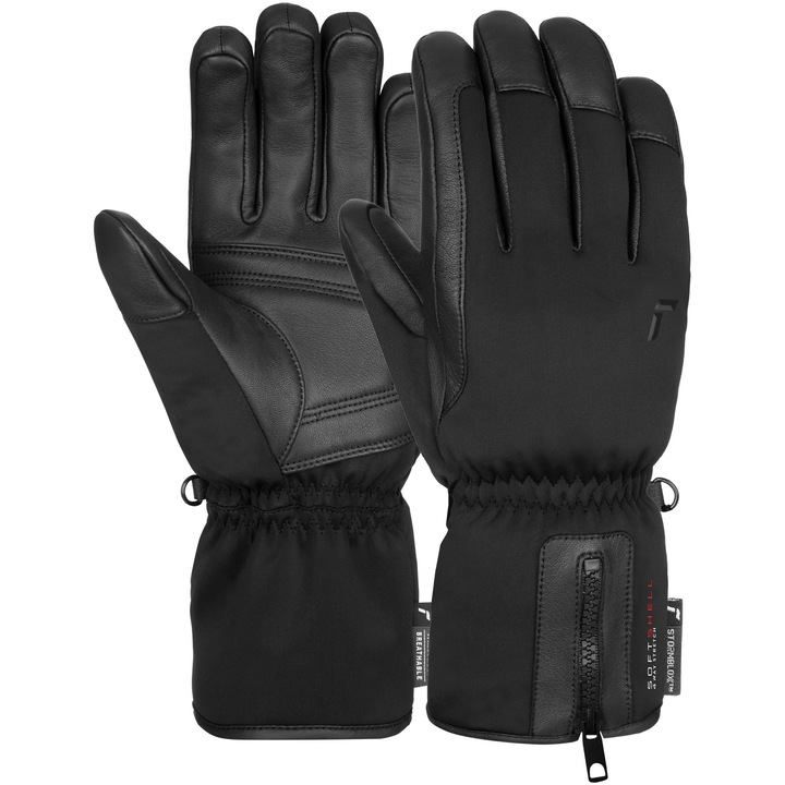 Manusi ski unisex Reusch Powerline STORMBLOXX, negru, marime 9