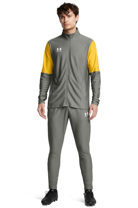 Under Armour, Trening cu logo pentru fotbal Challenger, Galben/Kaki