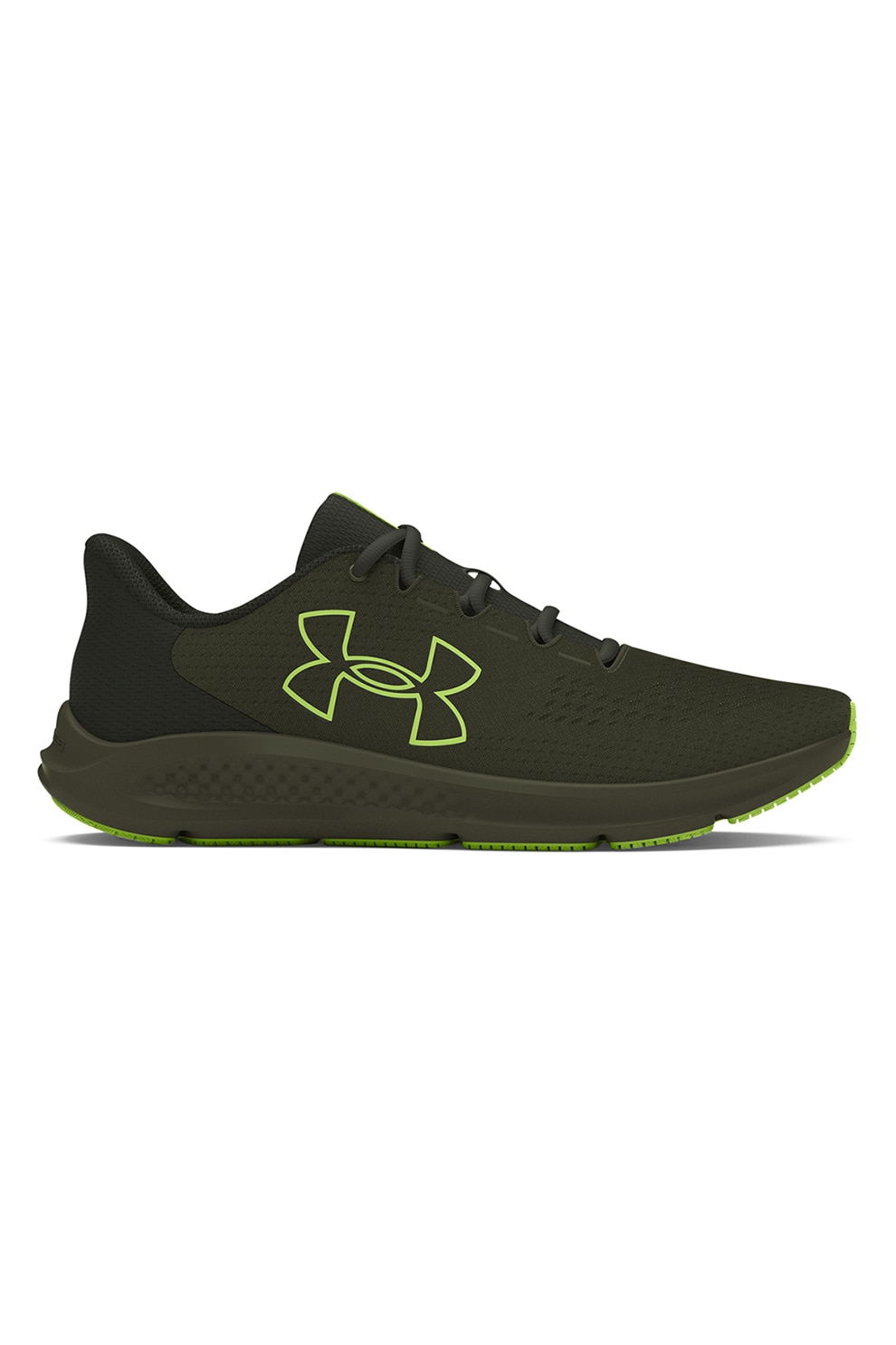 Under Armour, Pantofi pentru alergare Charged Pursuit 3, Verde feriga, 8.5
