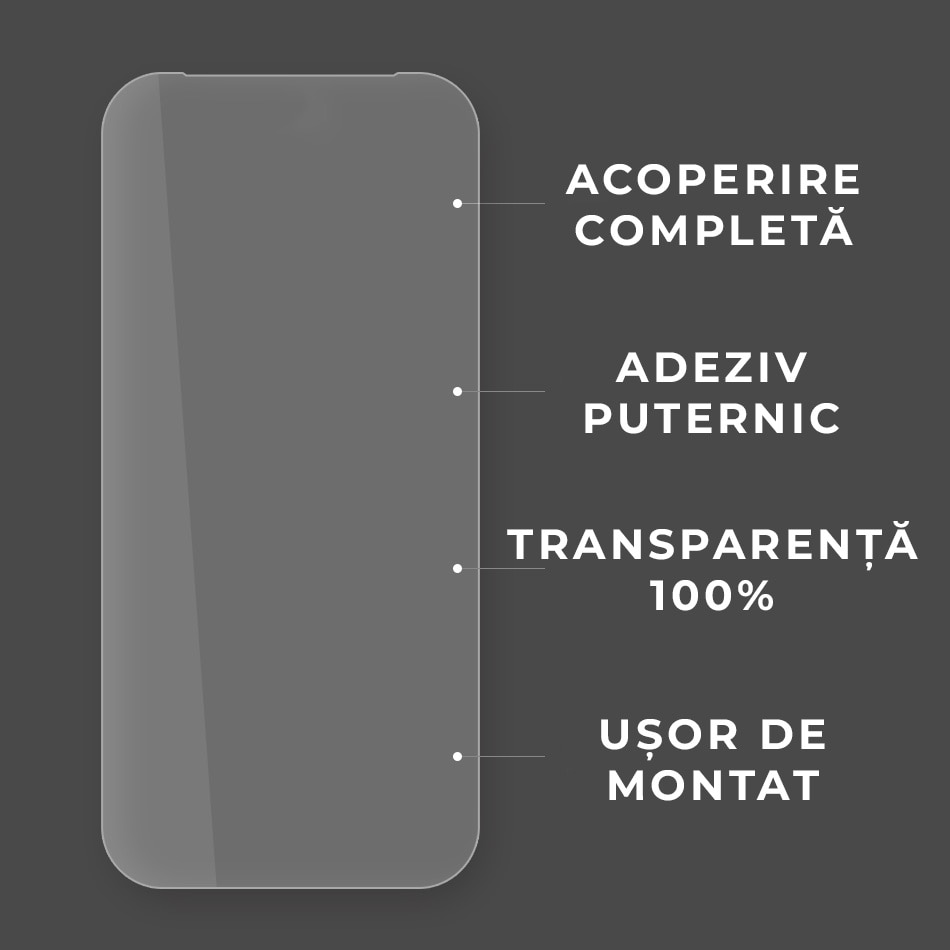 Folie Silicon Ecran pentru Samsung S24 Fe Daden, Silicon Hydrogel Regenerabil, Flexible Hydro-Crystal, Protectie Completa, Full Glue, Instalare usoara, Set complet pentru Instalare