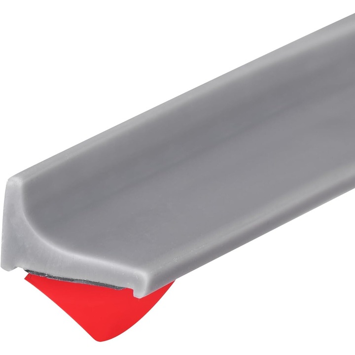 Banda etansa cabina de dus si Chiuveta de bucatarie, Silicon, 200 cm x2 cm, Vanaxalife®, Gri