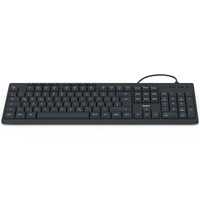 Tastatura USB Hama CK-200, 8 taste media, QWERTY RO, negru