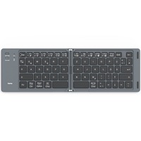 Mini Tastatura Wireless Hama Travel 450, Bluetooth, pliabil, negru