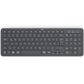 Tastatura Wireless Hama WK-300, Multi-Device, Radio+Bluetooth, negru