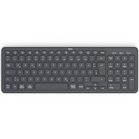 Tastatura Wireless Hama WK-300, Multi-Device, Radio+Bluetooth, negru