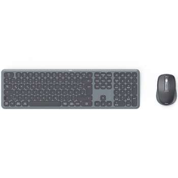 Set Tastatura+Mouse Wireless Hama WKM-550, Multi-Device, 1600DPI, negru