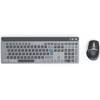 Set Tastatura+Mouse Wireless Hama WKM-750, LED, 3200DPI, negru