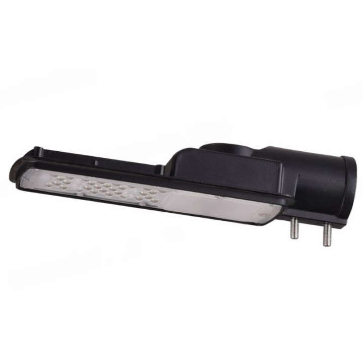 Lampa stradala 30W 3600lm 120lm/W 4000K lumina naturala / neutra corp iluminat public fara palpaire 30000 ore de functionare IP65