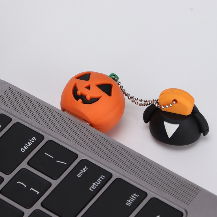 USB памет, longziming, U диск Тиквено чудовище, 32GB, USB 2.0, разширена съвместимост