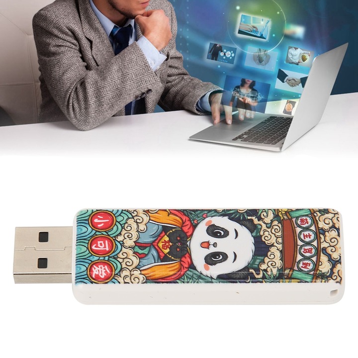 USB памет, longziming, 64GB, USB 2.0, удароустойчива, водоустойчива