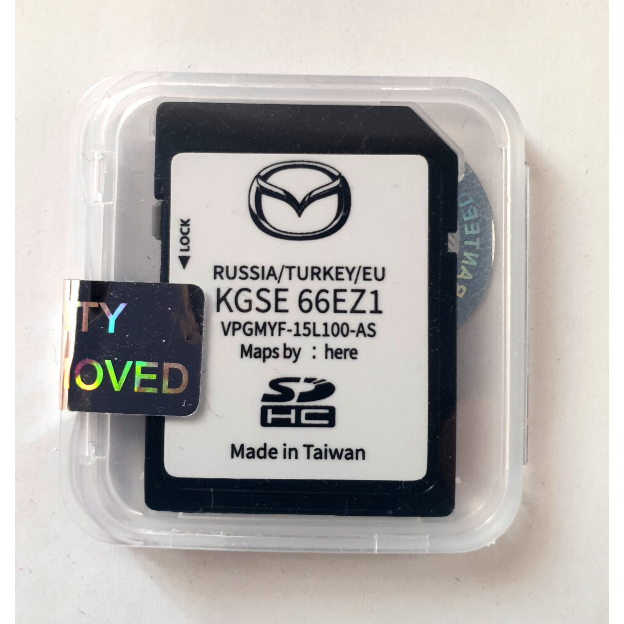 Card SD Harti Navigatie GPS Mazda MZD Connect, Activare navigatie