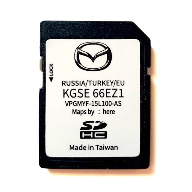 Card SD Harti Navigatie GPS Mazda MZD Connect, Activare navigatie