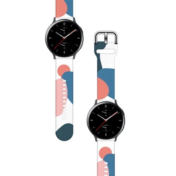 Каишка за смарт часовник, съвместима с Xiaomi Redmi Watch 5 Active / Watch 5 Lite - Каишка Moro цвят 10 цветна силиконова каишка (ширина на каишката: 22 mm)
