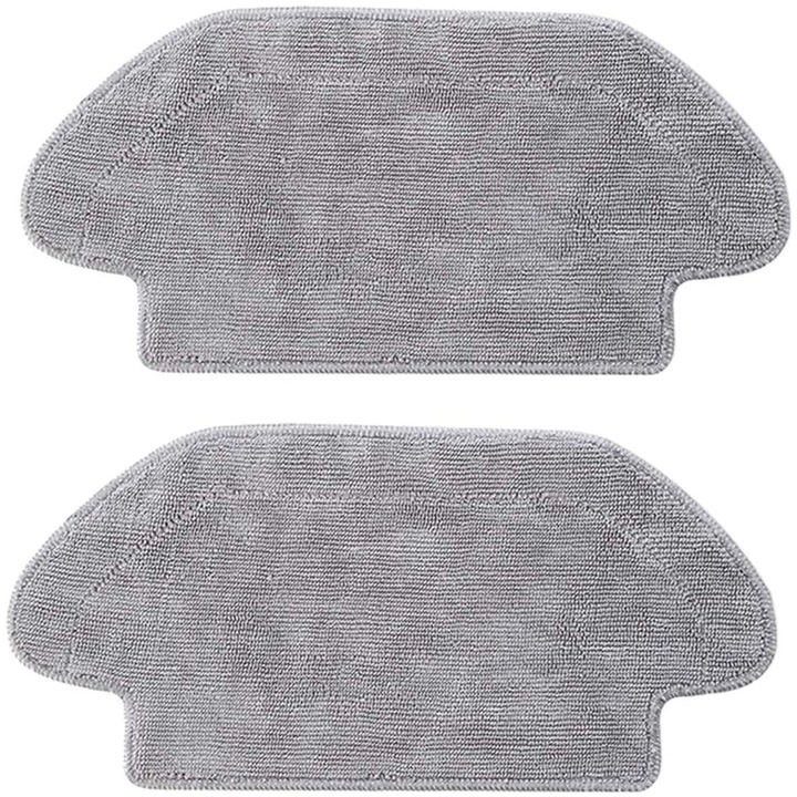 Set 2 Lavete De Rezerva Pentru Mop, Pentru Aspiratoar Viomi V3 V2 Mop Pro Styj02Ym, 30x14.3 cm, Inlocuiri De Inalta Calitate, Schimb Recomandat La Fiecare 2 Luni, Gri