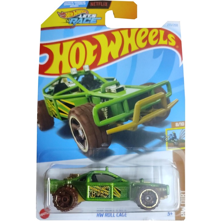Masinuta Metalica Hot Wheels, HW Roll Cage, 1:64