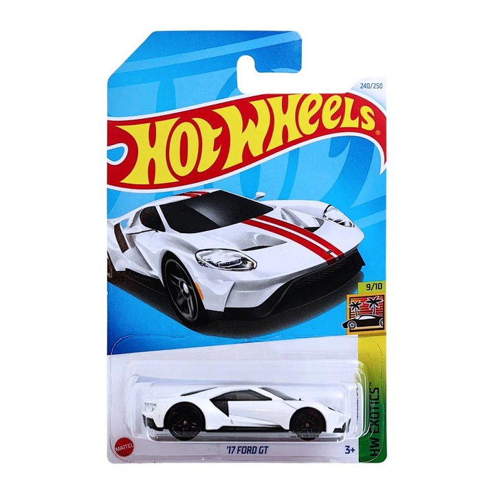 Masinuta Metalica Hot Wheels, '17 Ford GT, 1:64