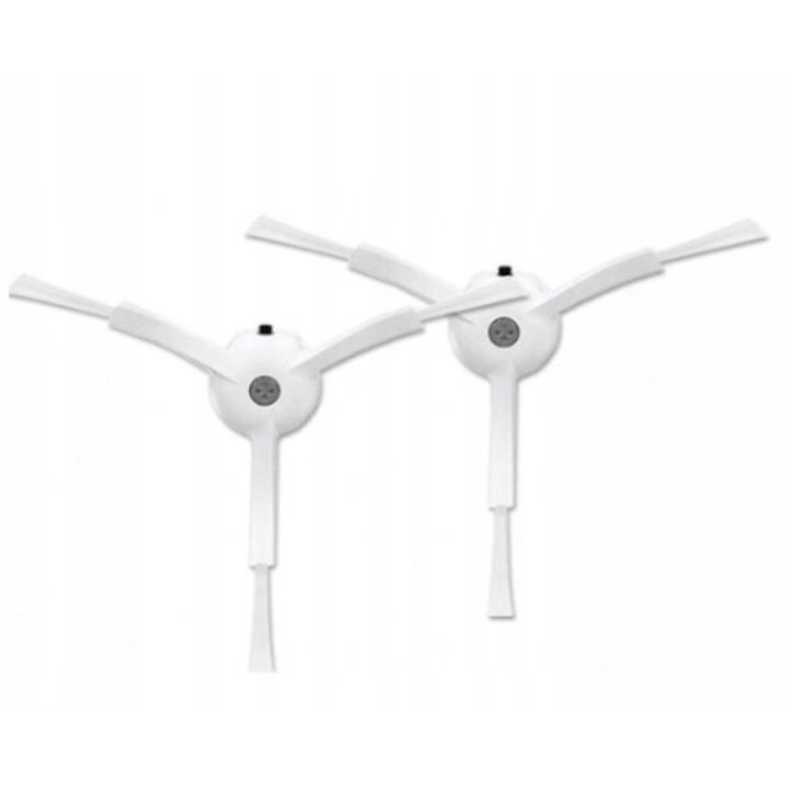 Set Perii Pentru Aspirator AreoSe Xiaomi Mi Robot Vacuum-Mop 2 Pro, 1 Perie Principala, 2 Perii Laterale, Alb