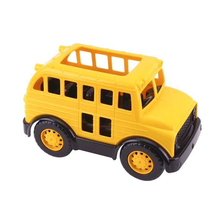 Autobus scolar de jucarie, Technok, 27 cm, galben