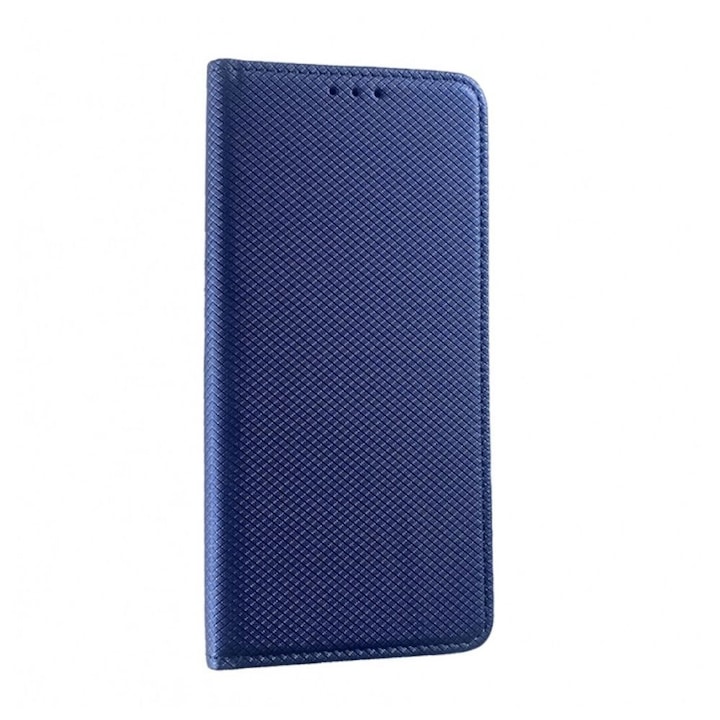 Калъф за книга, съвместим с Honor Magic6 Lite, премиум книга, магнитно затваряне, джоб за карта, син