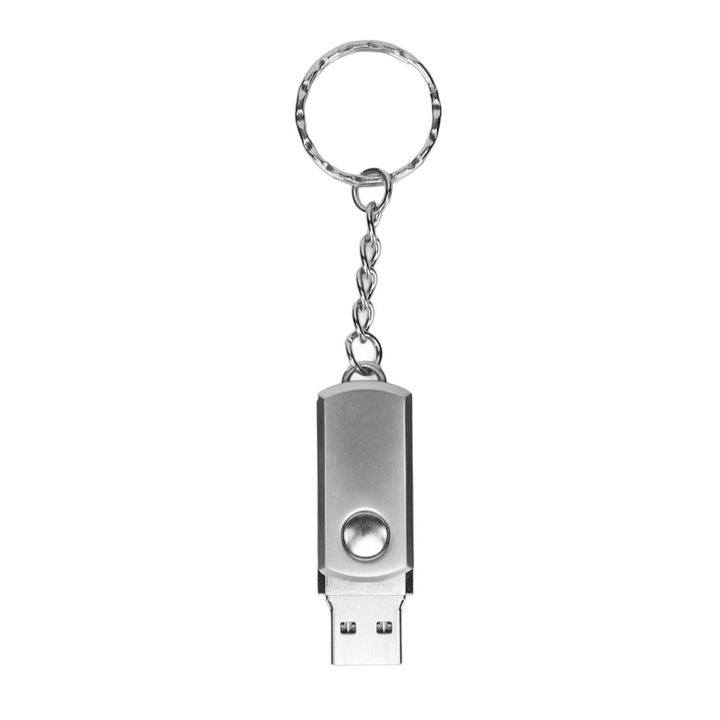 Jormftte USB 3.0 pendrive, 128 GB, fém, nagy sebességű, Windows és OS X kompatibilis