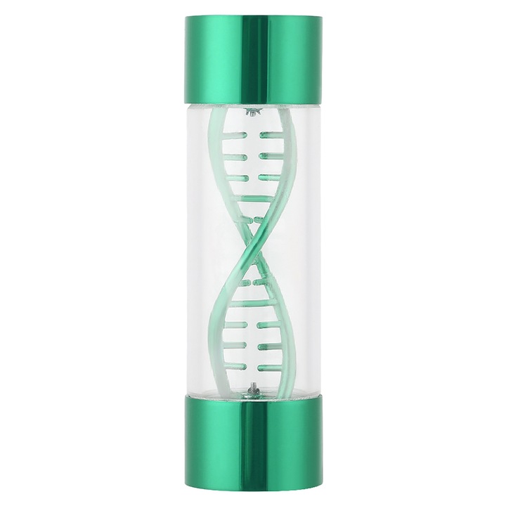 Többszínű fém spirál vízáramlásmérő G1/4 belső menet számítógépes vízhűtéshez (zöld)