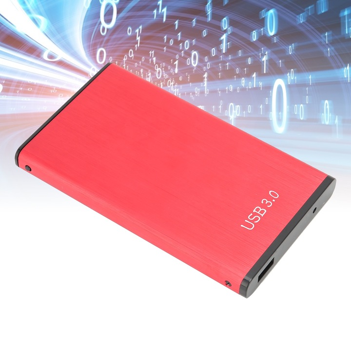 Piros mobil merevlemez OS X/XP/Win7/Win8/Win10/Linux számítógéphez YD0018 2.5in 50‑130M/S320G