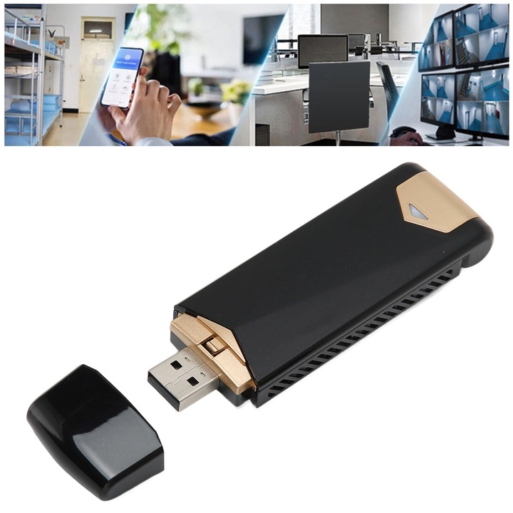 4G USB hordozható WiFi SIM-kártya támogatás 10 eszköz csatlakoztatása Többszörös védelem Zseb mobil Hotspot kültéri használatra Fekete