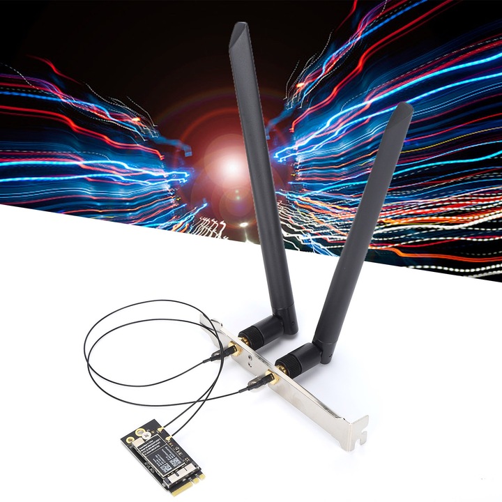 Jormftte vezeték nélküli adapter, WiFi, fekete, MacBook A1369/A1370-hez