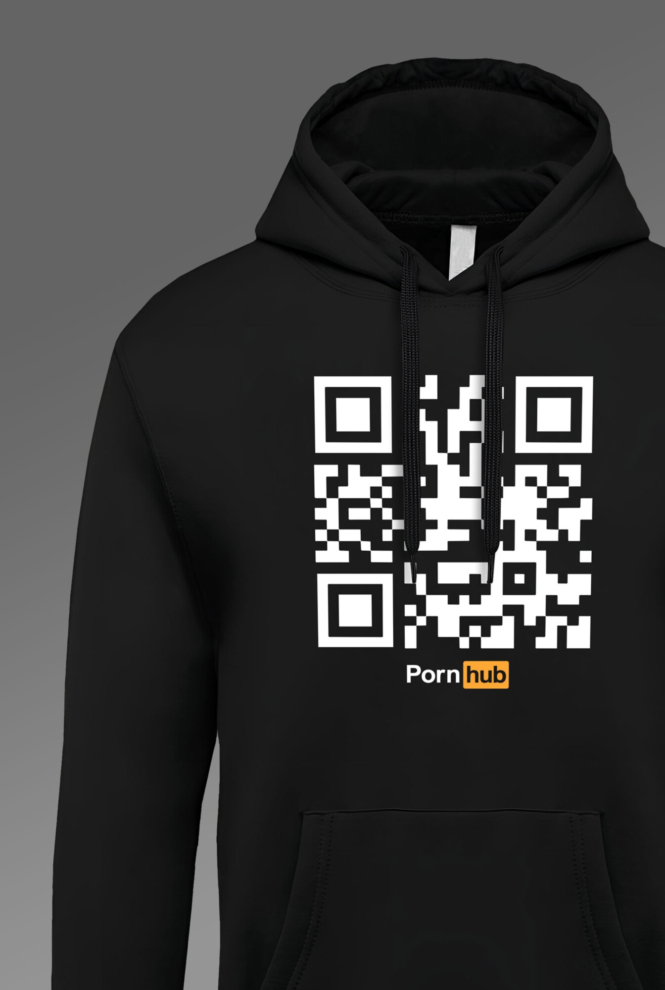 Мъжка качулка, PornHub, черна, 2XL - eMAG.bg