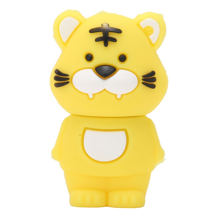 Jormftte 32GB USB memória, tigris design, ABS, hordozható, USB-A kompatibilis