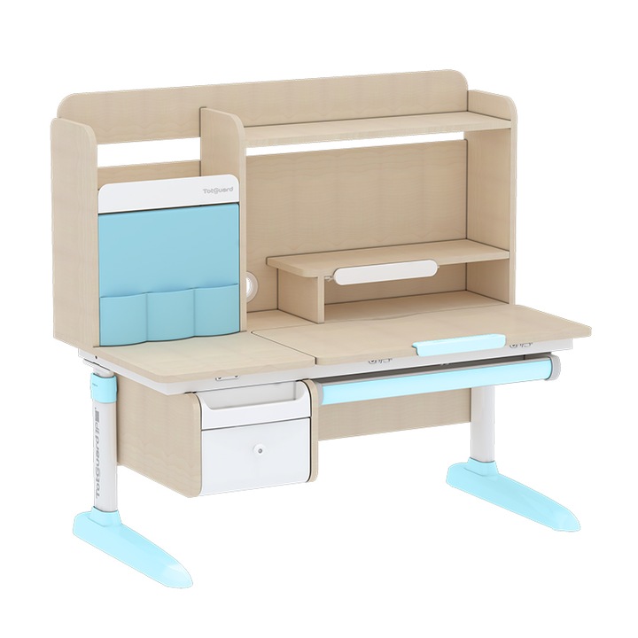 Birou reglabil ergonomic pentru copii BLUE
