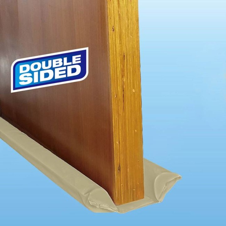 Аеростоп за врата, Модел с висока ефективност, Текстил, 95см, Сив